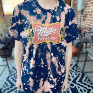 miller high life brewed graphic tee